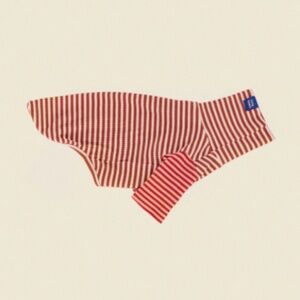 NWT Little Beast Earth and Fire Striped Dog Sweater